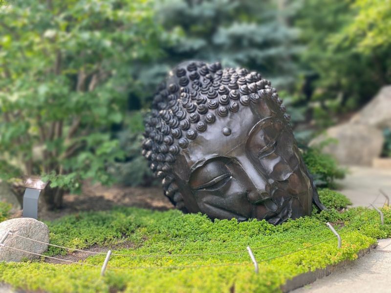 Long Island Buddha sculpture