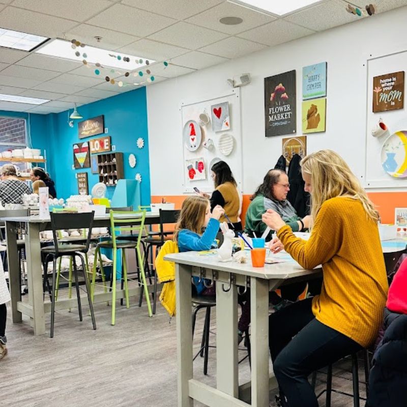 Pottery Painting at The Mud Room