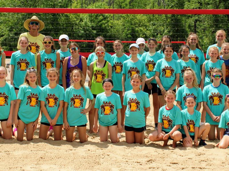 T.A.G. Beach Volleyball Summer Camp Girls