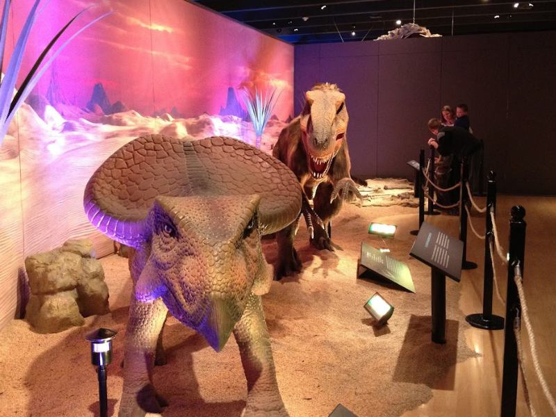 A Past Grand Rapids Public Museum Dinosaurs Exhibit
