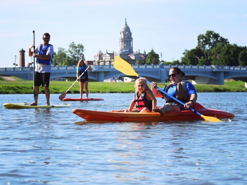 Great Miami River kayak and paddle boards