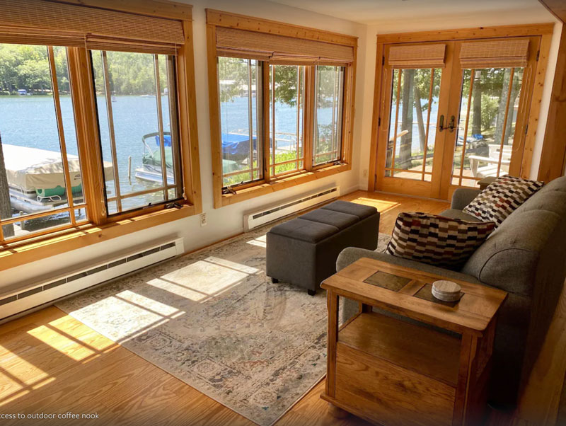 Torch Lake Vacation Rental on the Clam River. Sleeps: 8, 4 Bedrooms, 2 Bath  📷 VRBO