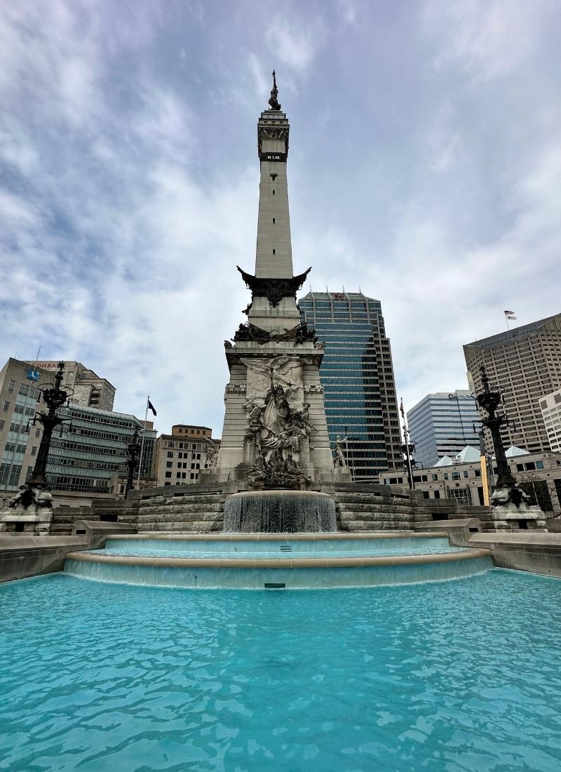 Soldiers & Sailors Monument in Indianapolis