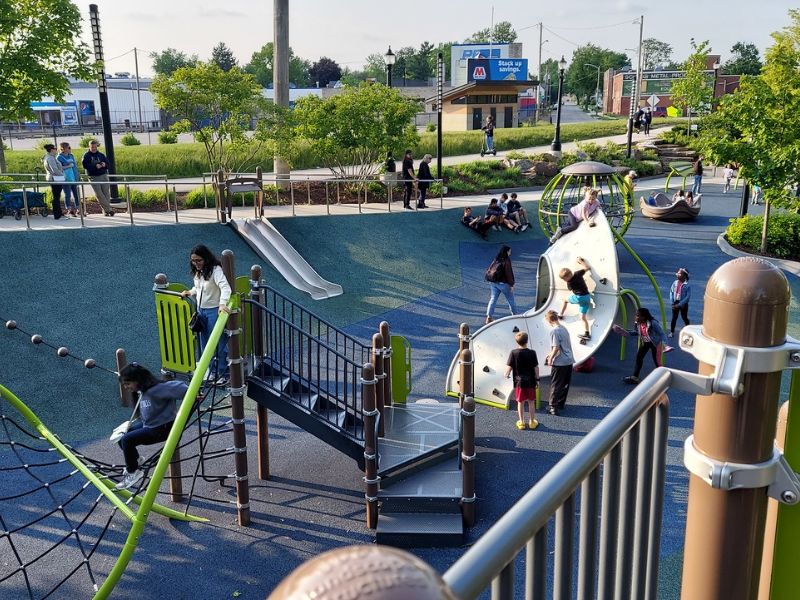 Fort Wayne Promenade Park - All Inclusive Playground