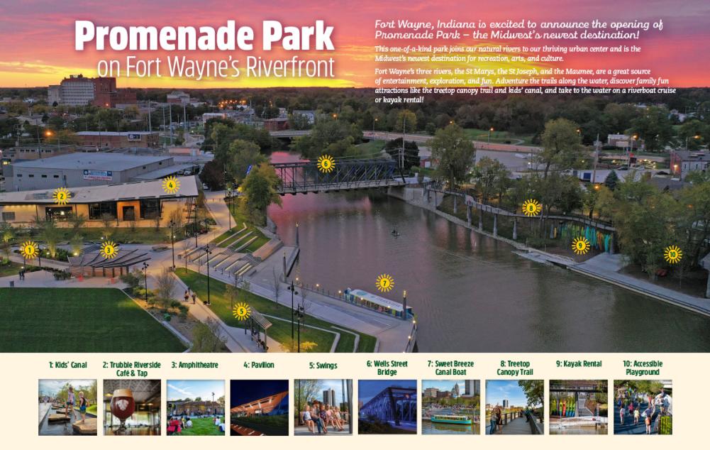 Fort Wayne things to do: Promenade Park 
