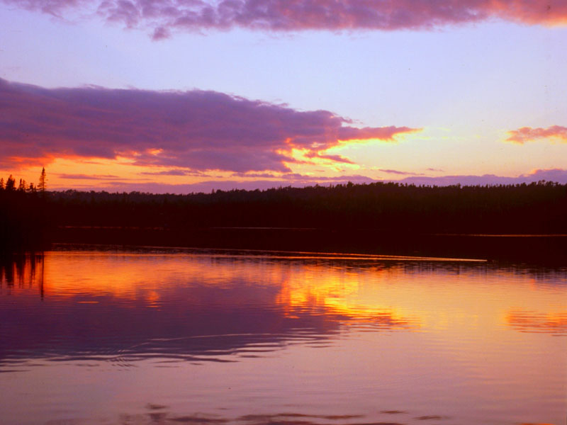Isle Royale National Park sunset