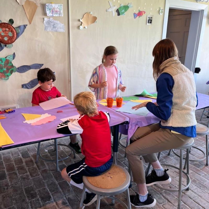 Kids art Studio photo at Manoogian Mackinac Art Museum photo by Mackinac State Historic Parks
