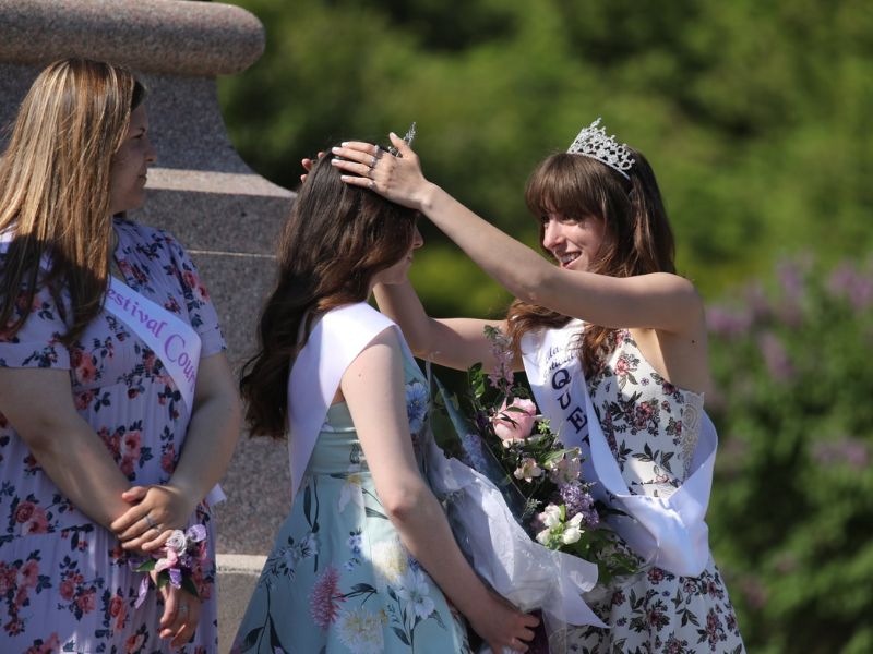 Mackinac Island Lilac Festival Queen Coronation