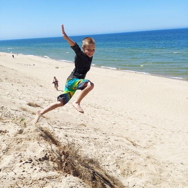 Tunnel Park Leads to one of Lake Michigan's Most Popular Beaches