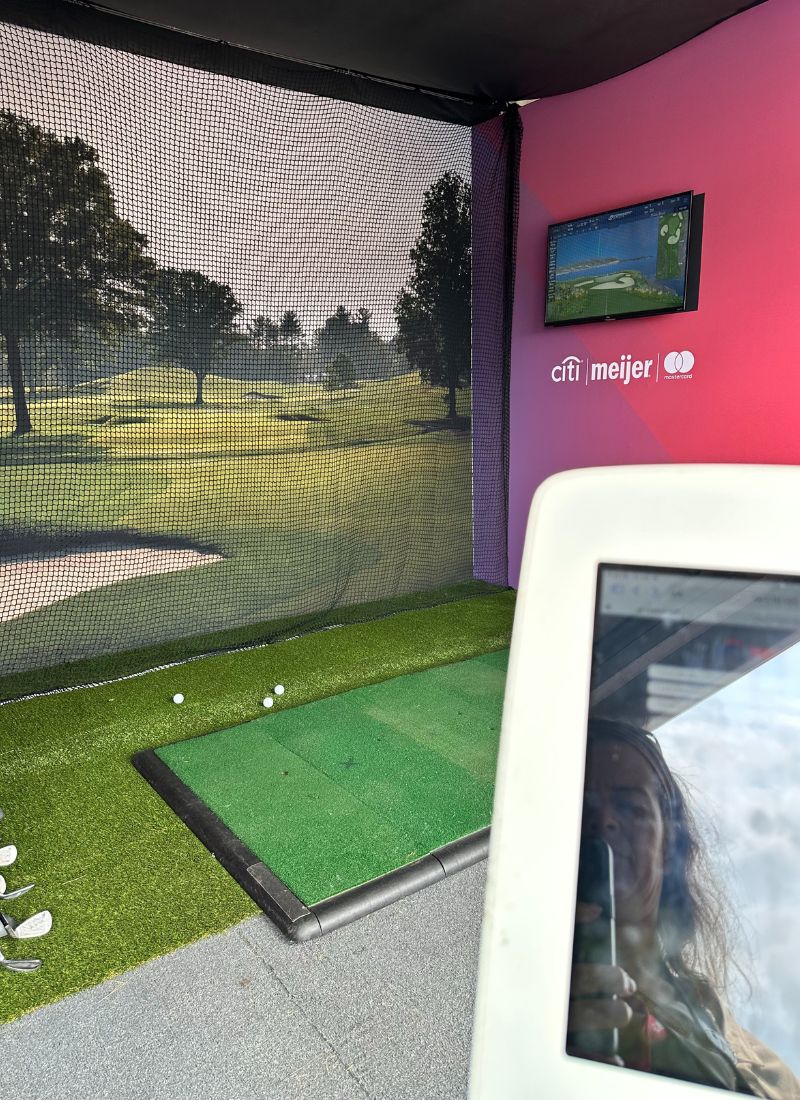 Meijer LPGA - Golf Simulator