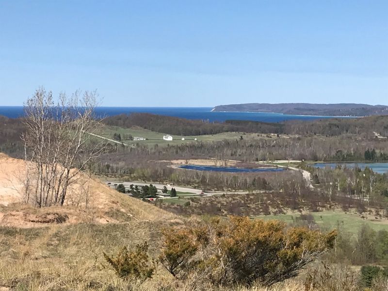 The Overlook at Stop #3 with the DH Day Farm in Background