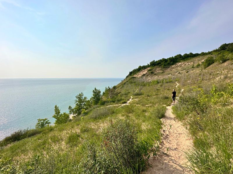 Sleeping Bear Dunes Hike - Old Baldy to Empire Bluff Trail