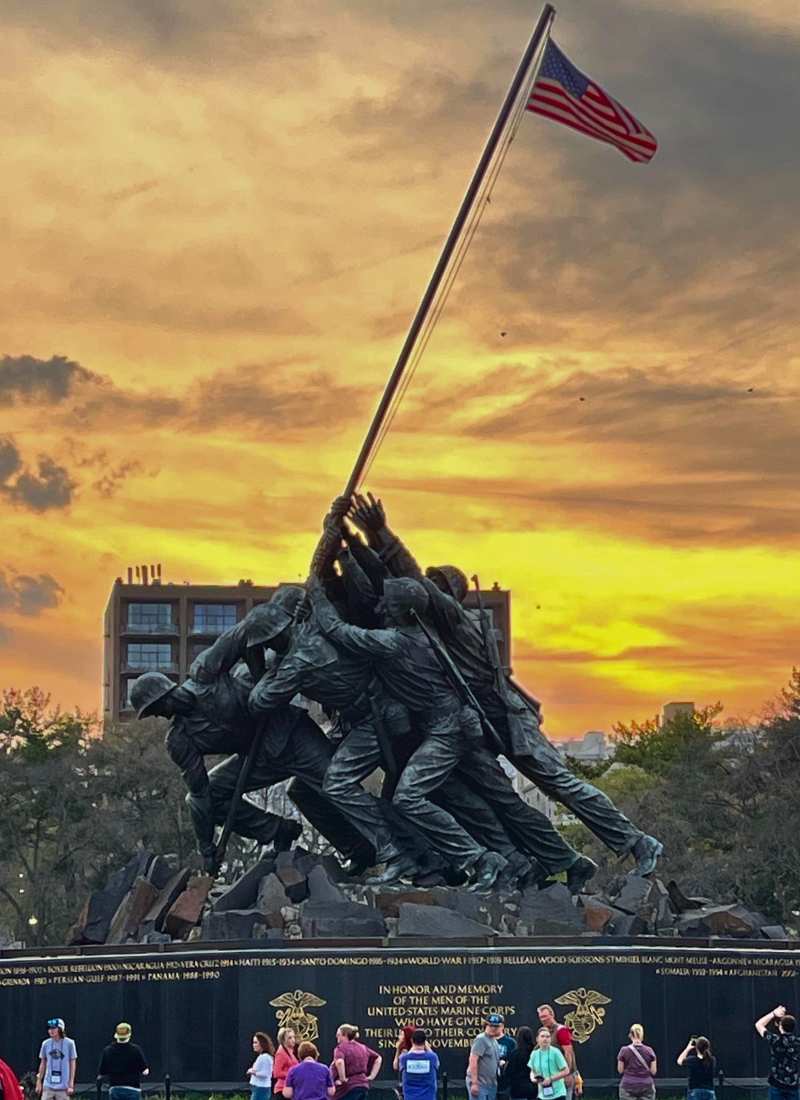 Washington DC Iwo Jima Marine Corps Memorial