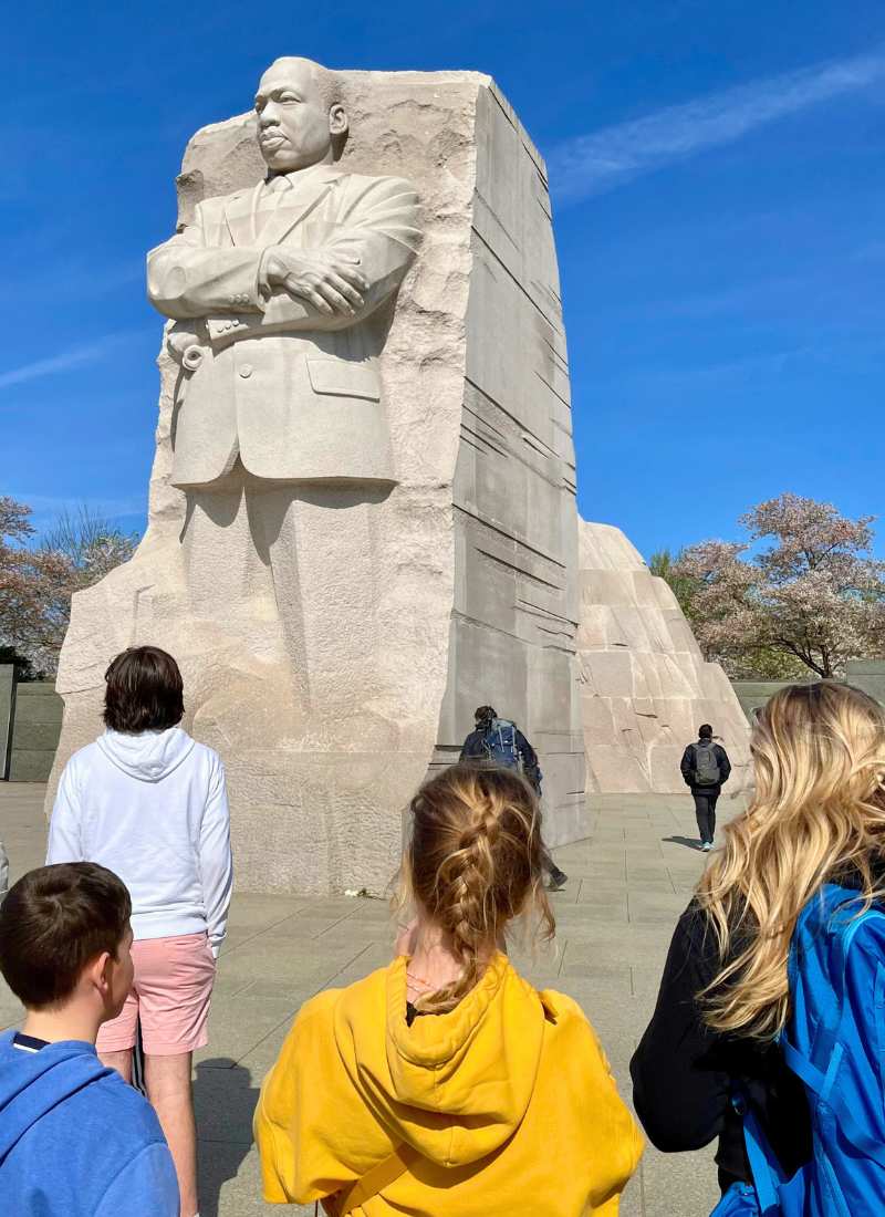 Washington DC Martin Luther King Jr. memorial. MLK Memorial