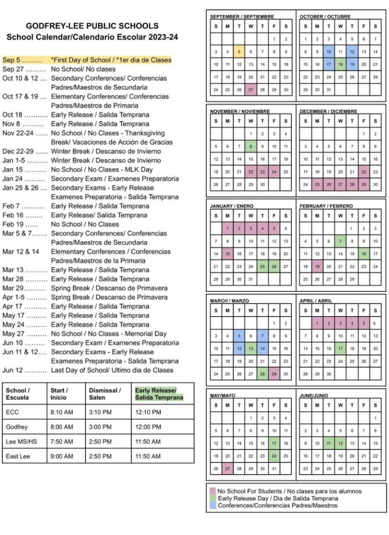 All the Greater Grand Rapids School Calendars 202324 (+GRPS School