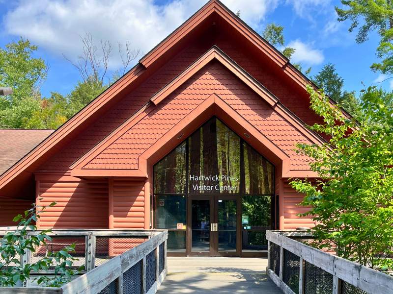 Hartwick Pines State Park visitor's center