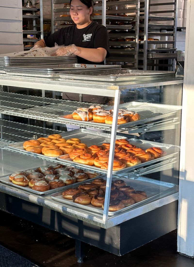 Sandy's Donuts Grand Rapids Baking Fresh