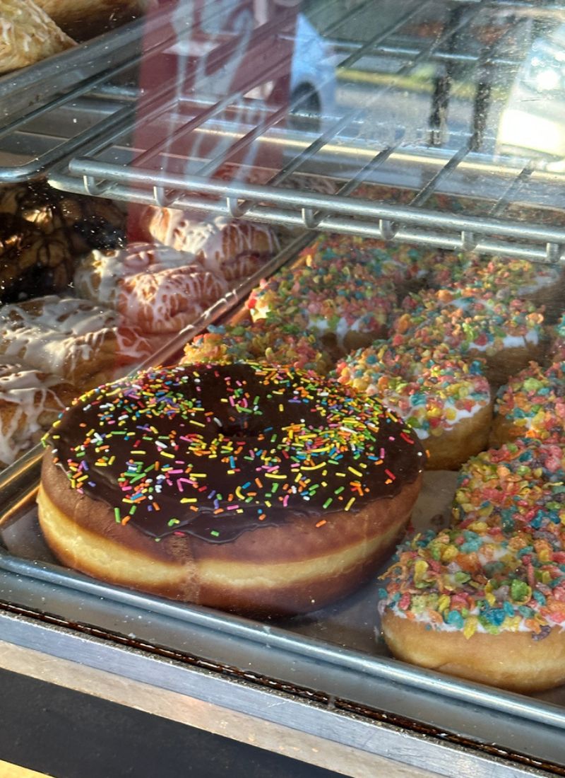 Sandy's Donuts Grand Rapids Giant Donut (texas donut)