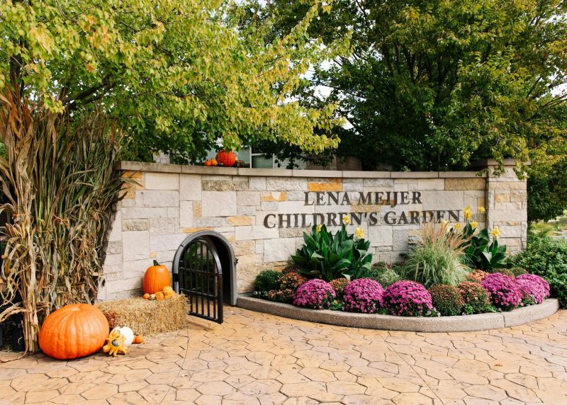 meijer garden childrens garden sign in fall client provided