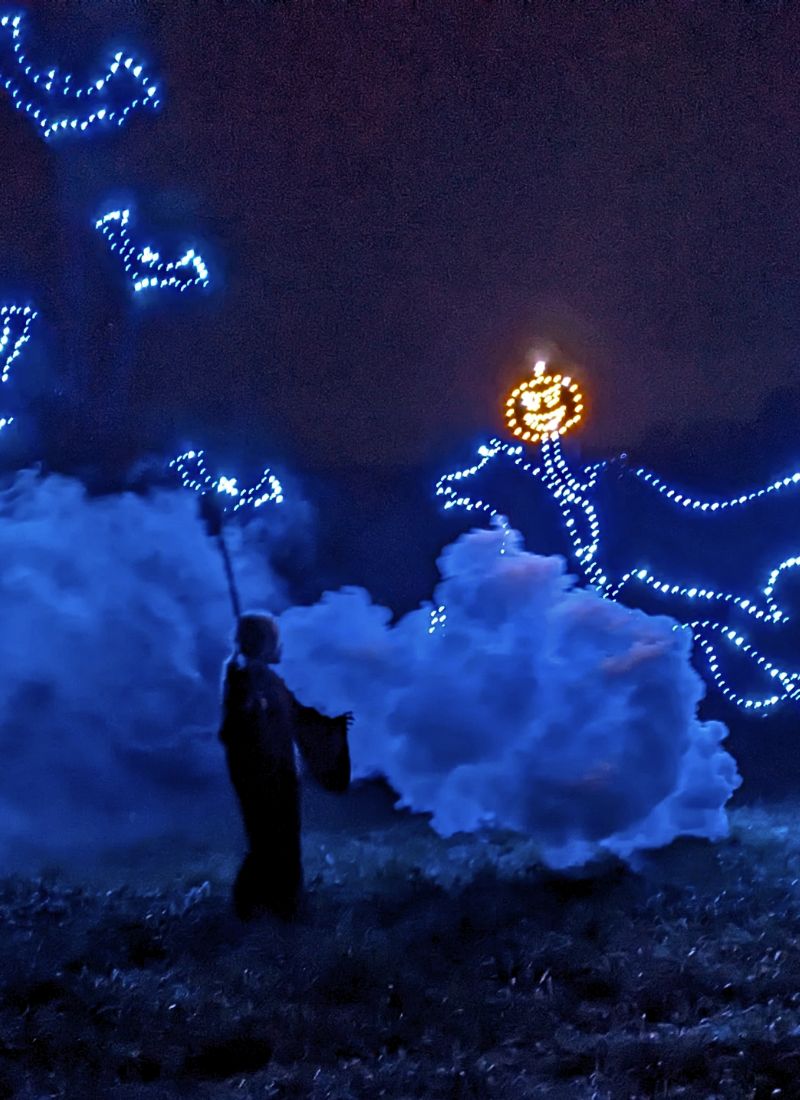 New Salem Halloween Lights Hayride (2)