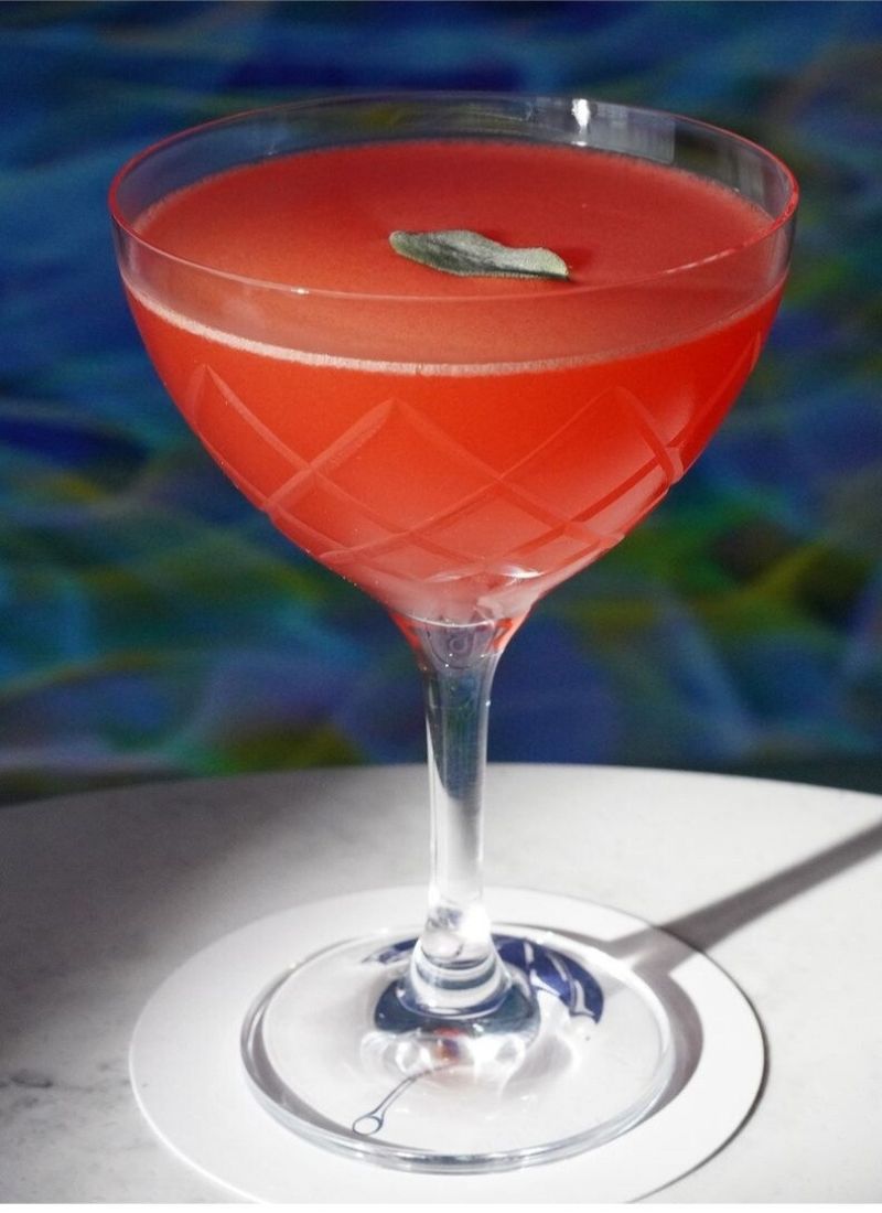 The Velvet Straightjacket Drip Drop Cocktail Room Halloween Cocktail 2023