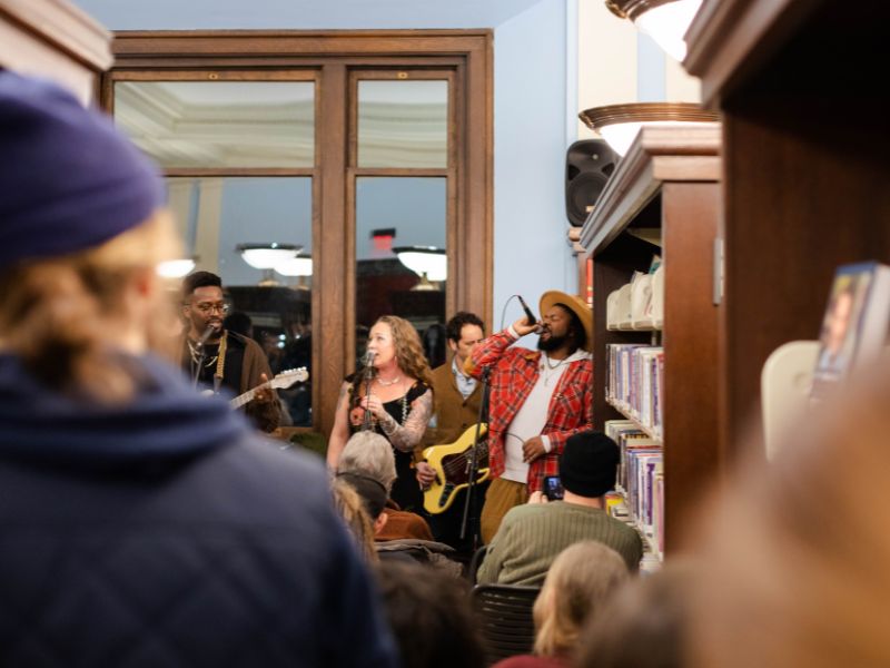 Music in the Stacks - live music in Grand Rapids Library