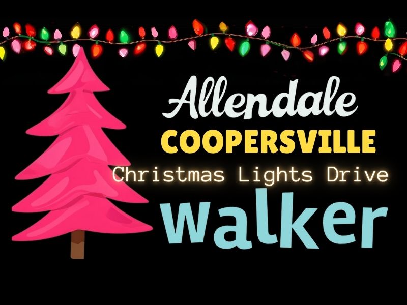 Allendale Coopersville Walker Christmas Lights Route Feature 2024