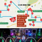 Fantastic! 12 Christmas Light Shows on this Tour [Grandville, Wyoming, Jenison & Hudsonville] Updated for 2023