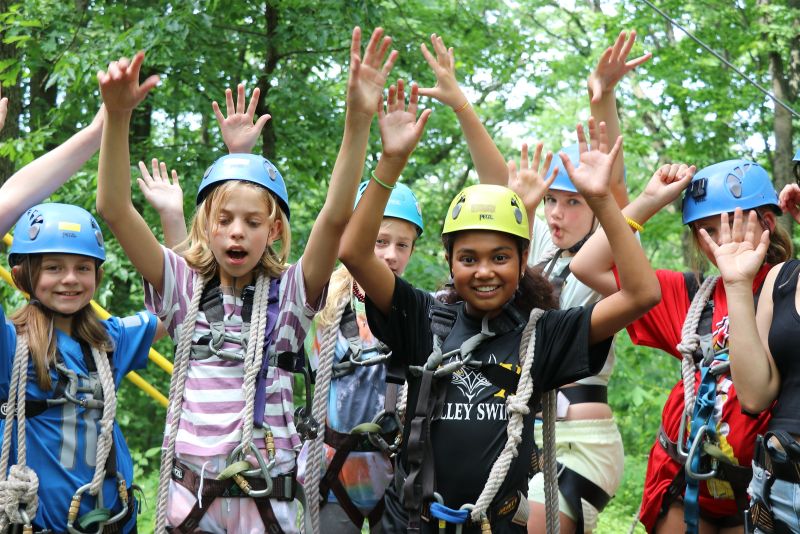 Camp Newaygo Summer Camp Water Sports, ZipLining, Art, and Even