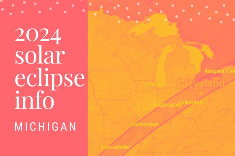 Complete 2024 Eclipse Guide, Michigan Edition Events, Eclipse Details & Travel Info