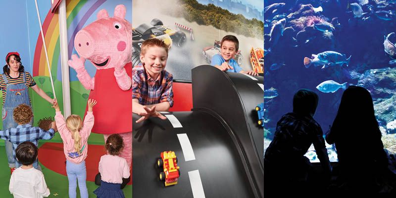 Image for LEGOLAND® Discovery Center, SEA LIFE Aquarium & Peppa Pig World of Play