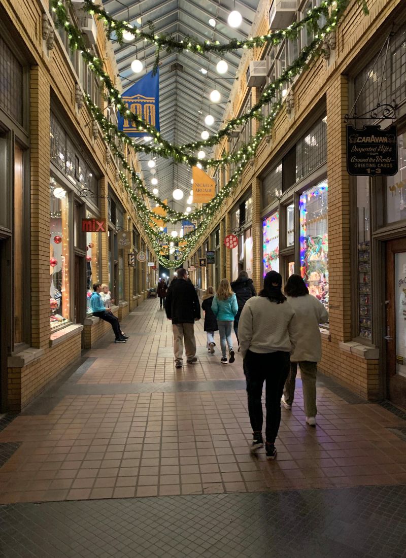 Nickels Arcade  is one of the classic things to do in Ann Arbor 
