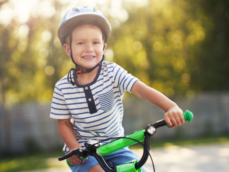 free things to do in spring boy riding bike canva