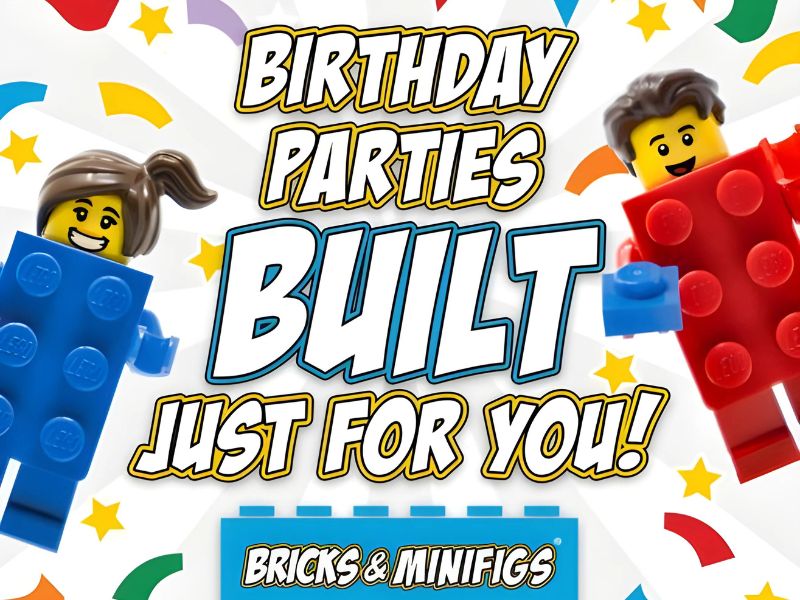 Bricks & Minifigs Grand Rapids Birthday parties