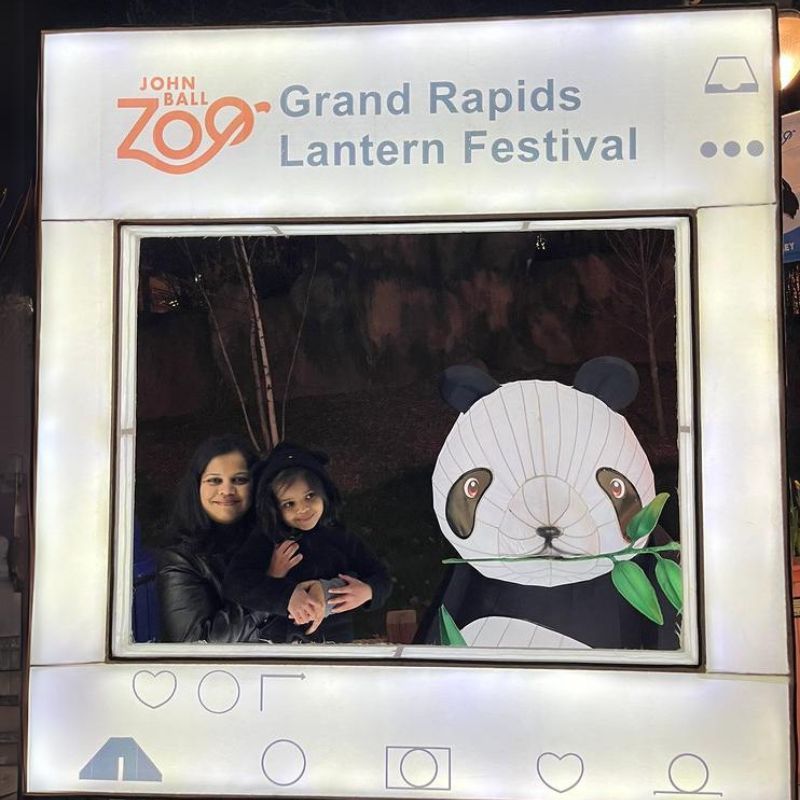 Grand Rapids Lantern Festival Photo Op