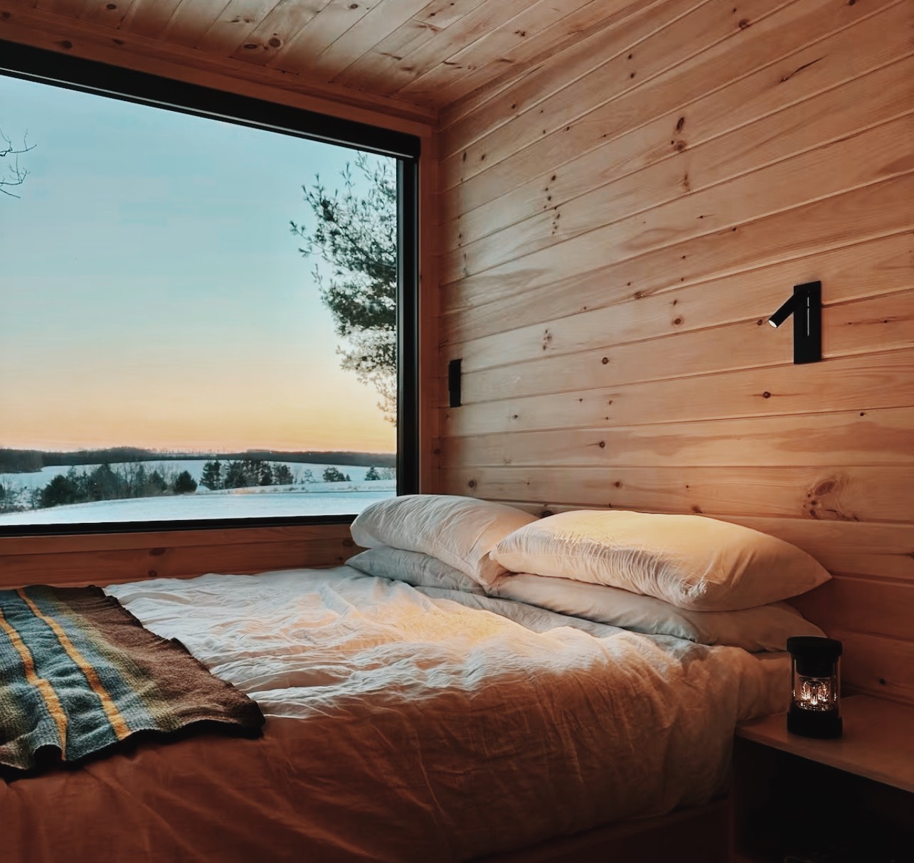 Retreat North - Inside of Cabin