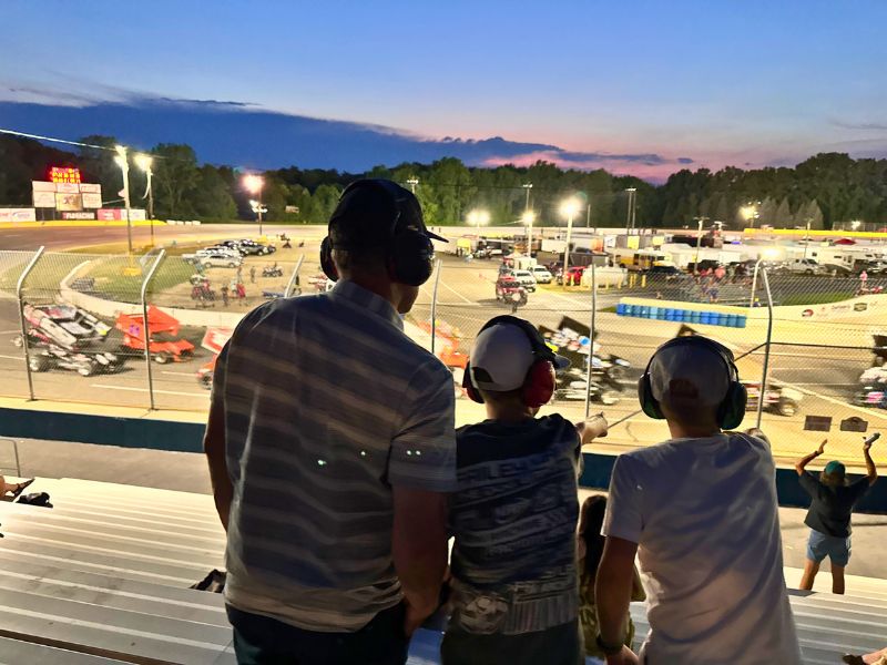 Berlin Raceway Sunset