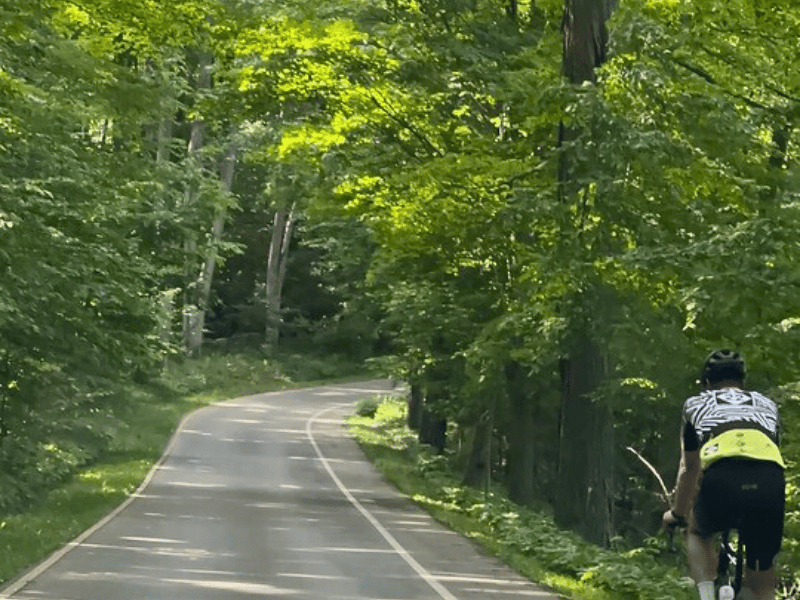 Biking Pierce Stocking Drive