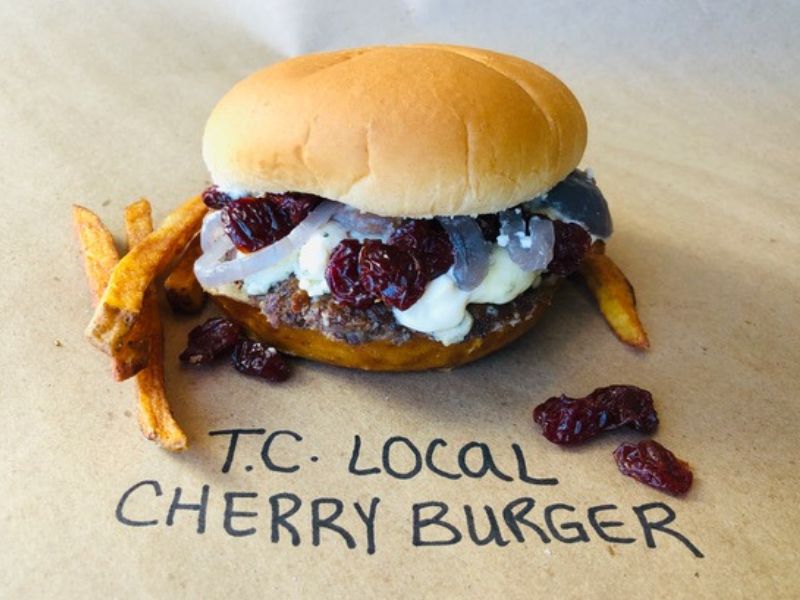 Cherry Burger Slabtown Burgers - TRaverse City - FB