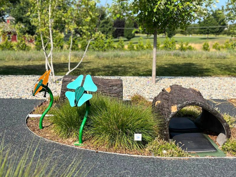 Children's Garden at the Old Mission Peninsula Library