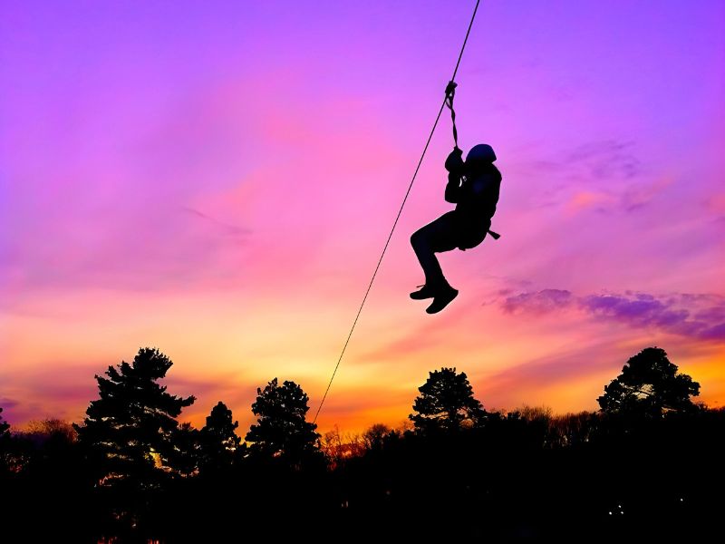 Zipline Tour at Mt Holiday