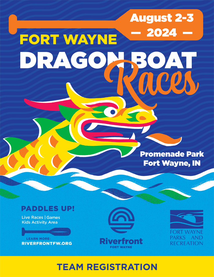 Dragon Boat Racing Fort Wayne 2024