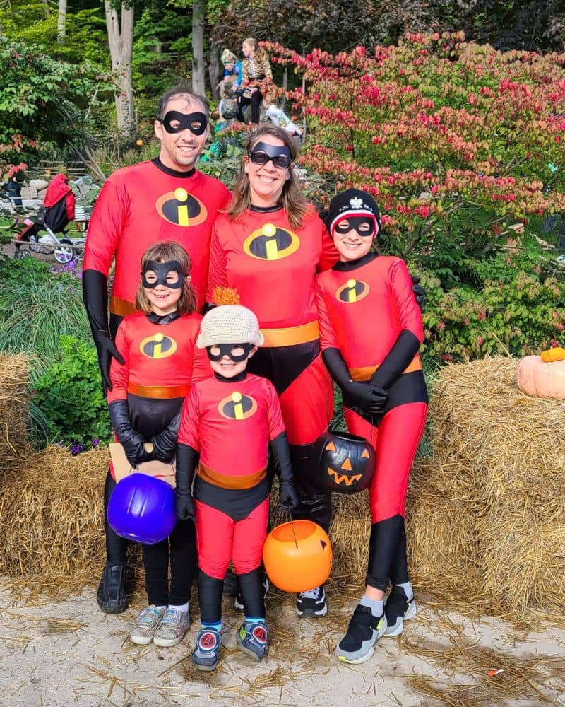 family at john ball zoo goes boo incredibles 