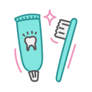 toothbrush icons