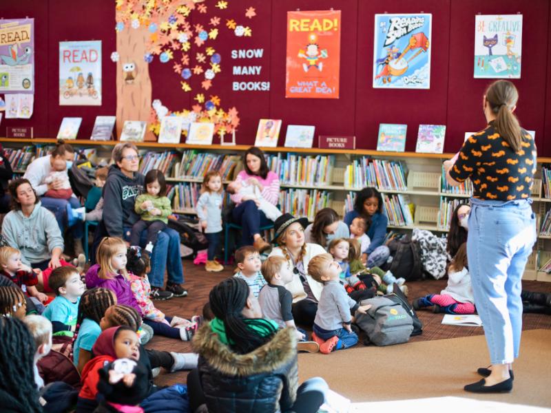 Storytime at GRPL