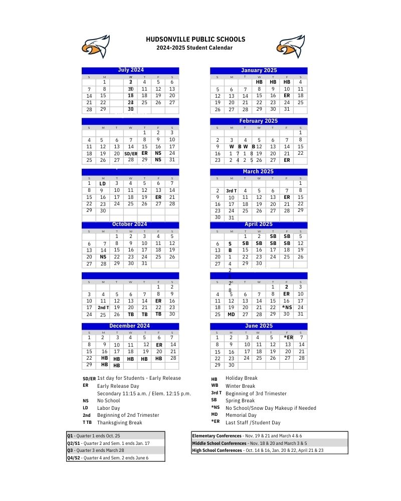 All the Greater Grand Rapids School Calendars 2024-25 (+GRPS School Calendar) - grkids.com
