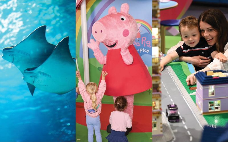 Peppa Pig Legoland SeaLife title sponsor 2025