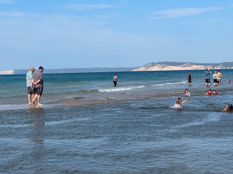 Platte River Point Beach Sleeping Bear Dunes