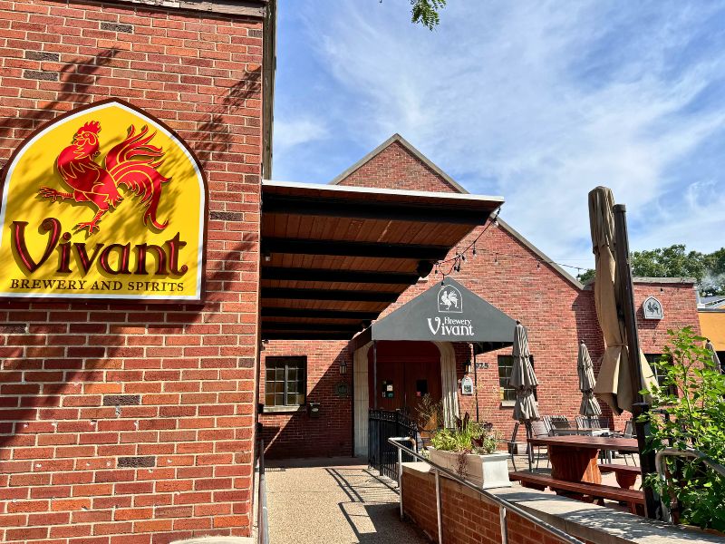 Brewery Vivant building exterior