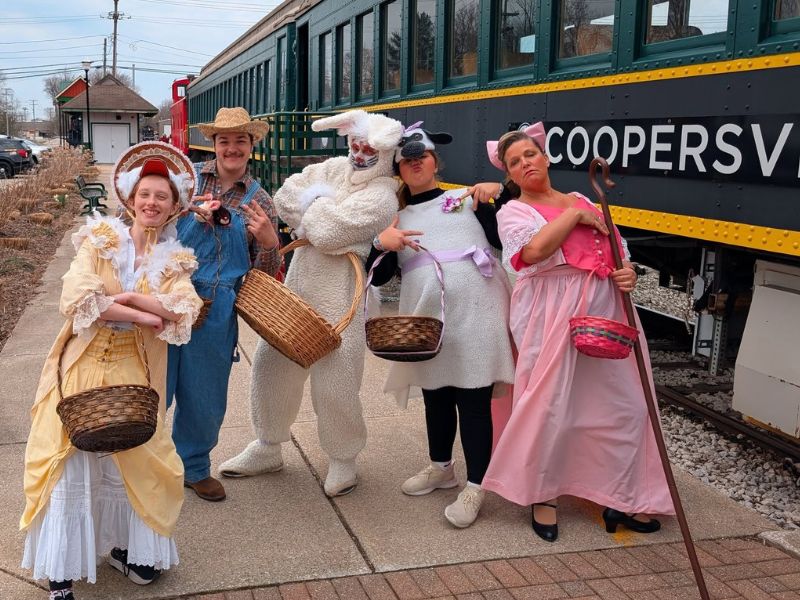 Coopersvill and Marne Train - Pumpkin Train - FB